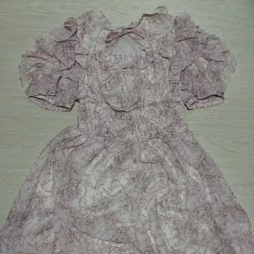 evelyn 프릴 꽃무늬 원피스