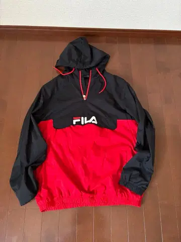FILA 하프 지퍼 나일론 자켓 M 사이즈 가격 인하 협상 가능!!