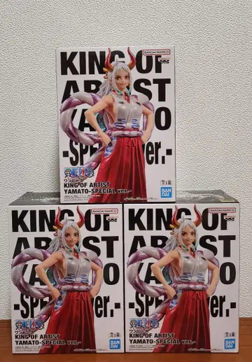 원피스: KING OF ARTIST 야마토 피규어 3종 세트