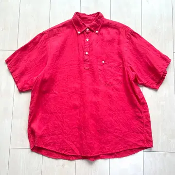 SUNSHINE+CLOUD 선샤인클라우드 풀오버 린넨 셔츠