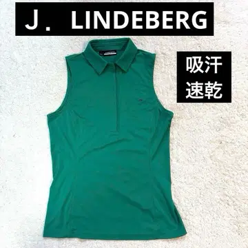 J. LINDEBERG 슬리브리스 탑 S 사이즈 흡한속건 스트레치