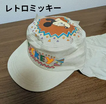 레트로 도쿄 디즈니랜드 미키마우스 캡 모자 일본제