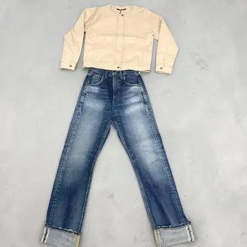 Lee 101 데님 팬츠 XS & urban hymns 자켓 M