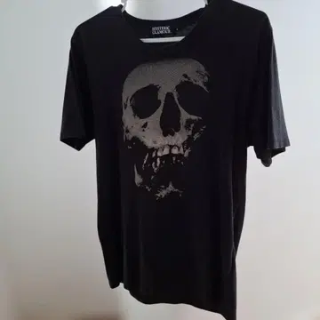 HYSTERIC GLAMOUR 스컬 T셔츠 블랙 S