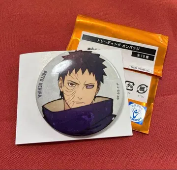 NARUTO 나루토 베이스야드 도쿄 캔뱃지 우치하 오비토