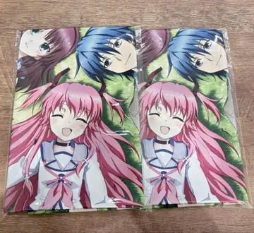 Charlotte & Angel Beats! 이벤트 세트 천 포스터만