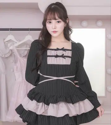 pium 사다리 리본 티어드 셋업