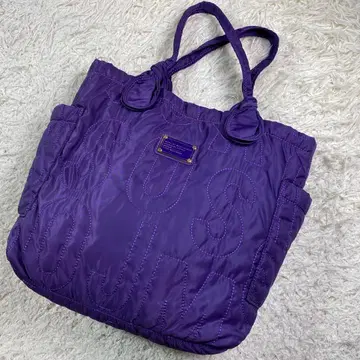 MARC JACOBS 마크제이콥스 퀼팅 토트백 퍼플