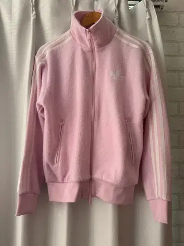 adidas Originals 트랙 자켓 핑크 XS