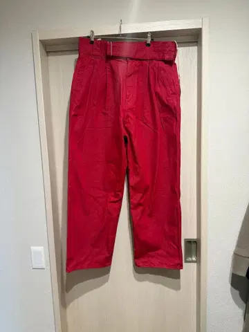 barbell object denim pt RED