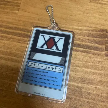 HUNTER x HUNTER PIICA 클리어 패스 케이스 헌터 라이선스