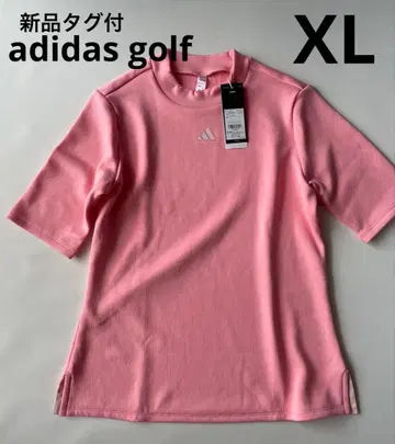 택 포함 새상품 아디다스 골프 하이넥 반팔 셔츠 XL