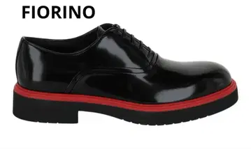 새상품 페라가모 FIORINO 블랙 빨간색 밑창 가죽 신발 8.5M