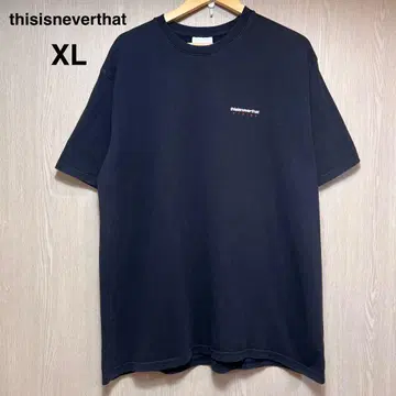 디스이즈네버댓 반팔 T셔츠 XL 블랙