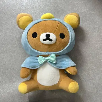 리락쿠마 봉제 인형 인형옷 케이프 포함 펭귄 특대 사이즈