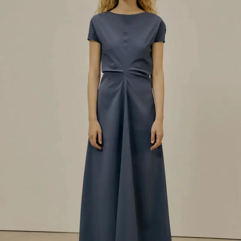 로우클래식 seamless long dress blue m사이즈