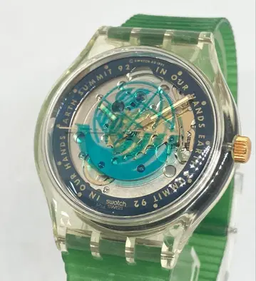 SWATCH EARTH SUMMIT '92 스와치 자동 시계