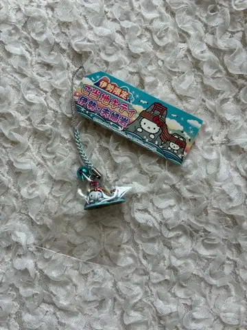 지역 한정 키티 이세 부부바위 매달이 스트랩