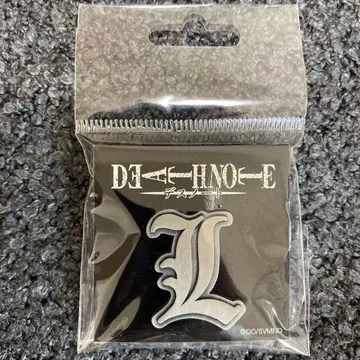 [ 미사용 새상품 ] DEATH NOTE 데스노트 L 핀 배지