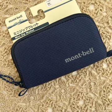 mont-bell 미니 지퍼 레트 네이비 새상품