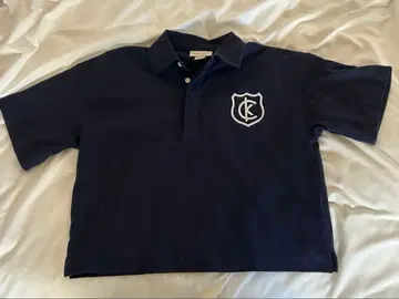 Calvin Klein Jeans 피케 셔츠 네이비 XXS