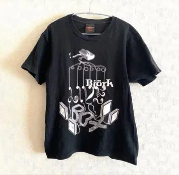비요크 Bjork 티셔츠 빈티지 vintage 페이드