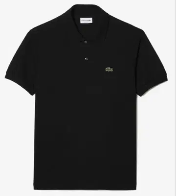 LACOSTE 라코스테 피케 셔츠 블랙
