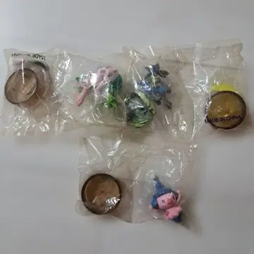 포켓몬 뮤와 파도와 용사 루카리오 병뚜껑 뮤 루카리오 마네네