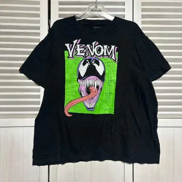 MARVEL Venom T셔츠 블랙 XL 무비