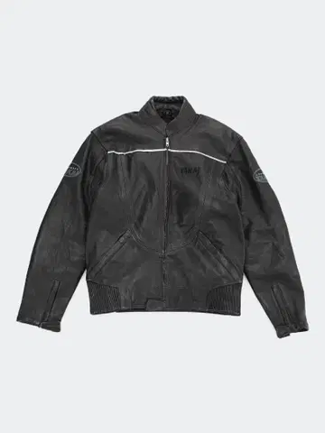 80s leather jacket M 6839