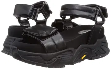 1회 착용 emmi Vibram 밑창 통굽 스포츠 샌들