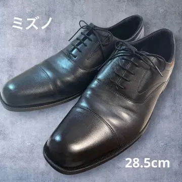 새상품급 미즈노 EXLIGHT G1 비즈니스 슈즈 28.5cm 경량 블랙