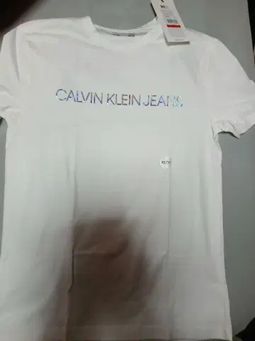 Calvin Klein Jeans 티셔츠 화이트 XS