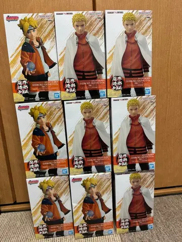 NARUTO BORUTO 인계 조형 열전 피규어 9개 세트