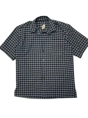 THE NORTH FACE 체크 반팔 셔츠