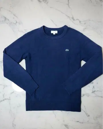 Lacoste 네이비 맨투맨 XS