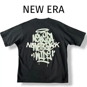 NEW ERA 뉴에라T셔츠 오버사이즈 코튼 Tagging