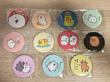 나가노 마켓 트레이딩 캔뱃지 당첨 캔뱃지 임팔라 11개