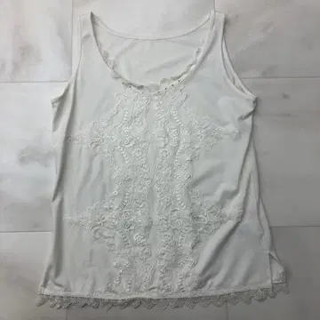 y2k 다크 코켓 모리걸 서브컬쳐 지뢰계 레이스 자수 탱크탑