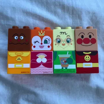 호빵맨 블록 라보 8개 세트
