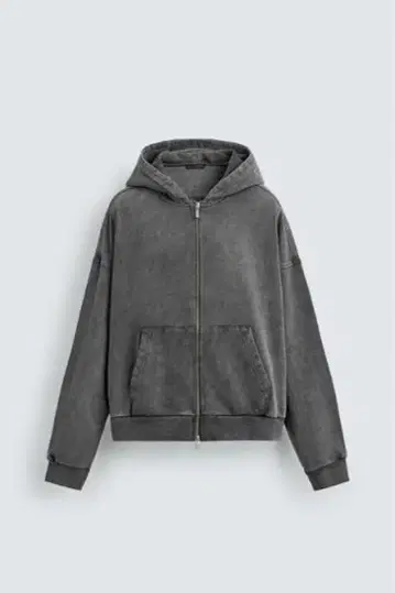 완판템 ZARA 워시 가공 지퍼 사양 후디 M