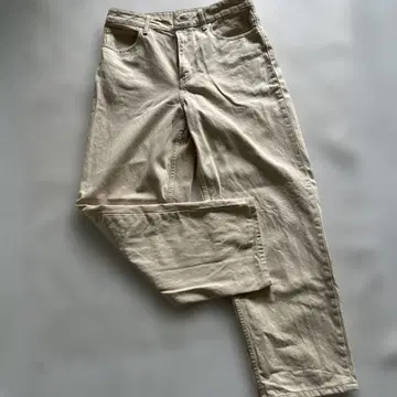 유니클로 새상품급 남성용 27 베이지 JWANDERSON 면 100%