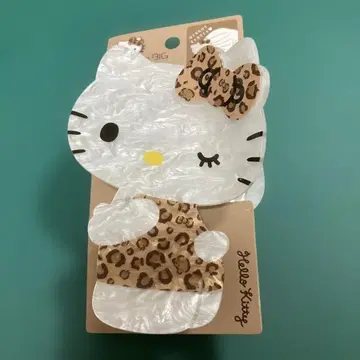 바나나 클립 키티 산리오 비쥬 바나나 클립