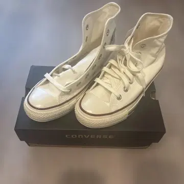 새상품 CONVERSE 올스타HI 23.5 AGED WHITE