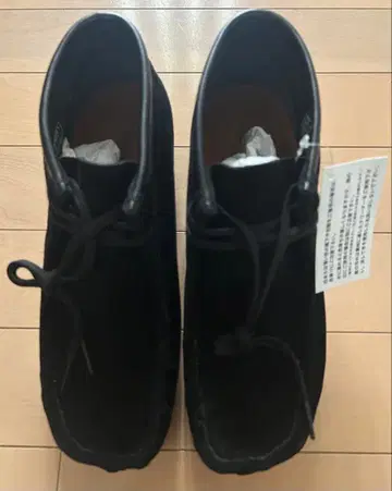 미사용 [Hawkins] 왈라비 모카신 스웨이드 블랙 24.5cm