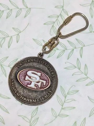 레트로 NFL 샌프란시스코 포티나이너스 키링