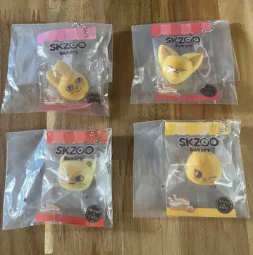 SKZOO 베이커리 참 4개 세트