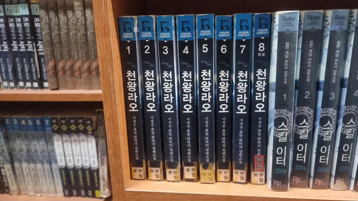 천왕라오 1-8 완 서정우 퓨전판타지 소설