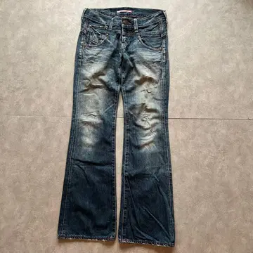 archive grunge Levi's flare denim pants