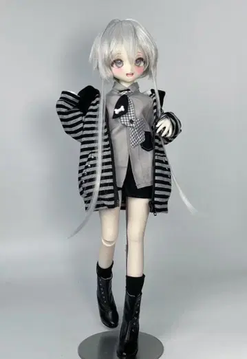 SEN AF11544 [ ils ] 1/4 의류 5점 세트 ( 블랙*그레이/MDD )